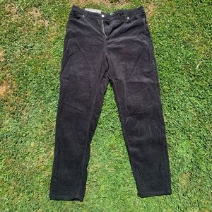 black corduroy UO pants